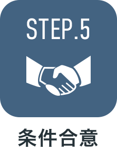 STEP.5 条件合意